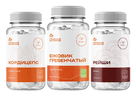 Грибные пищевые добавки Грибная История