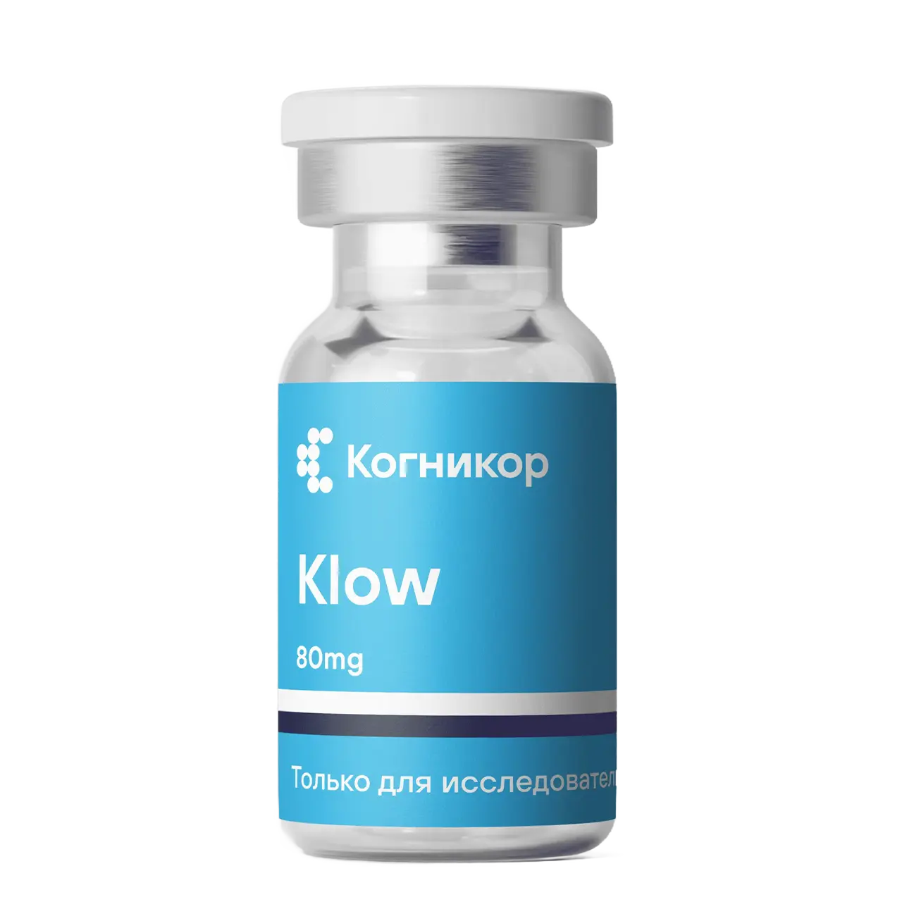 KLOW — пептидный комплекс GHK-Cu, BPC-157, TB-500 и KPV, 80 мг